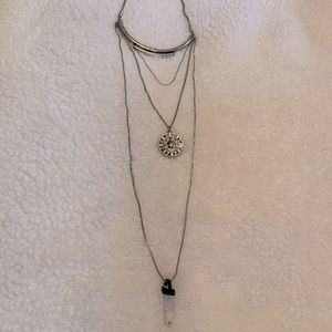 Free People tiered/layered necklace